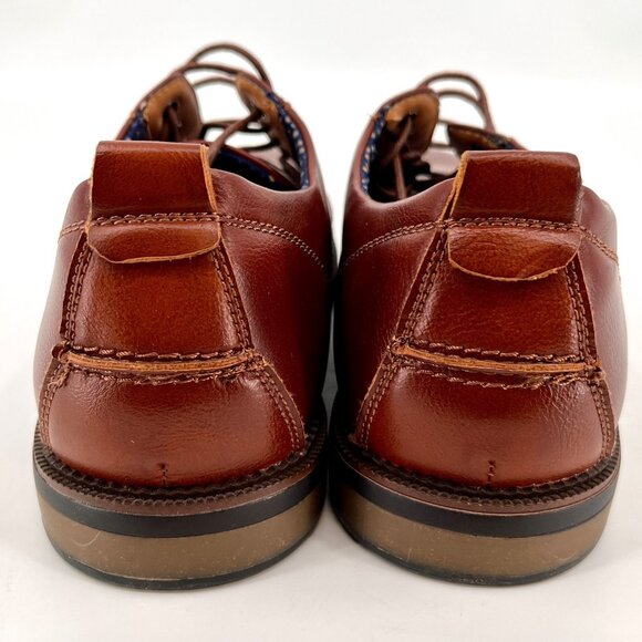 Madden Men Hainz Oxford Shoes Size 12 Brown PU Upper Lace-Up Dress Shoes - Picture 5 of 15